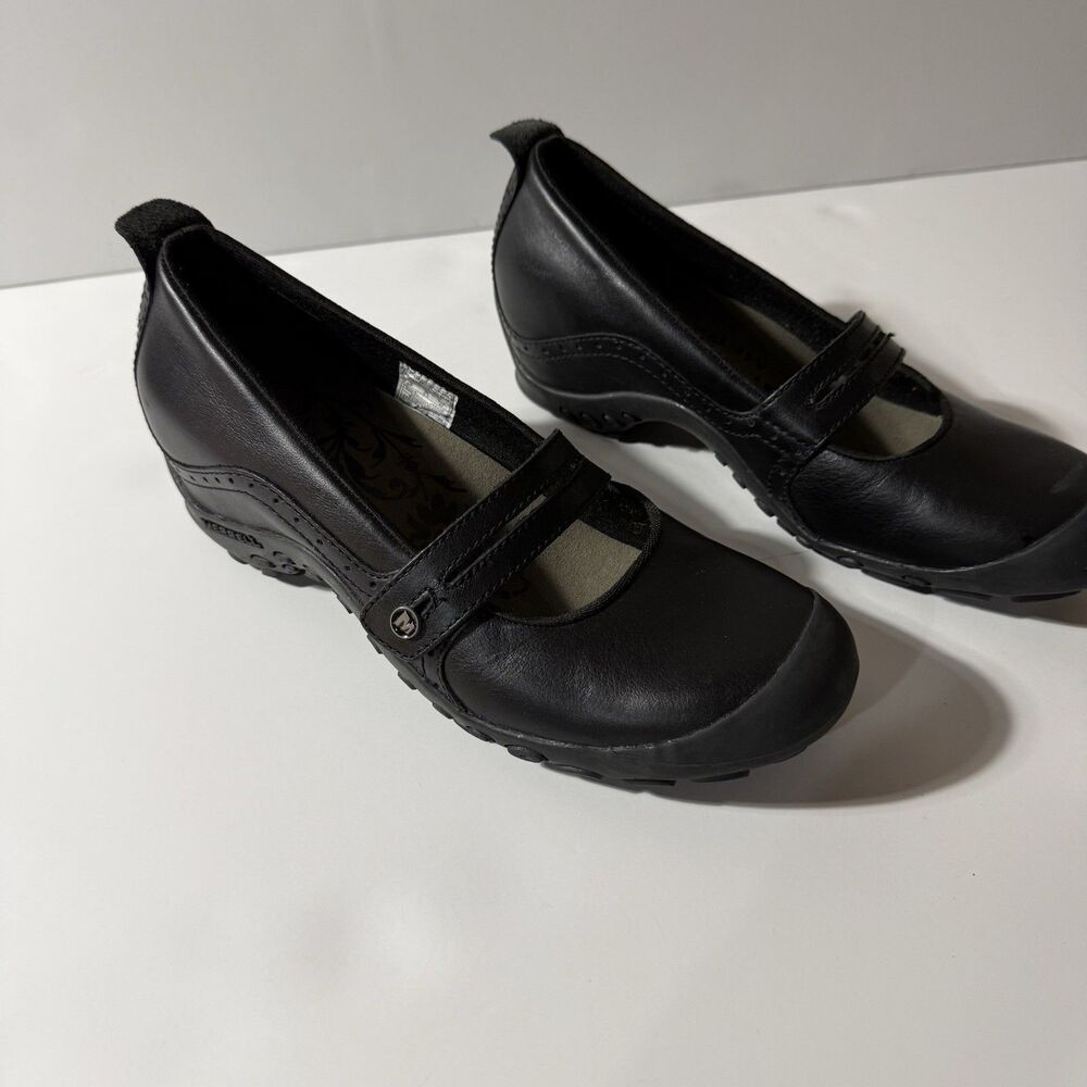 Merrell Plaza Flaunt Mary Jane Shoes – Women’s 9 – Black Leather